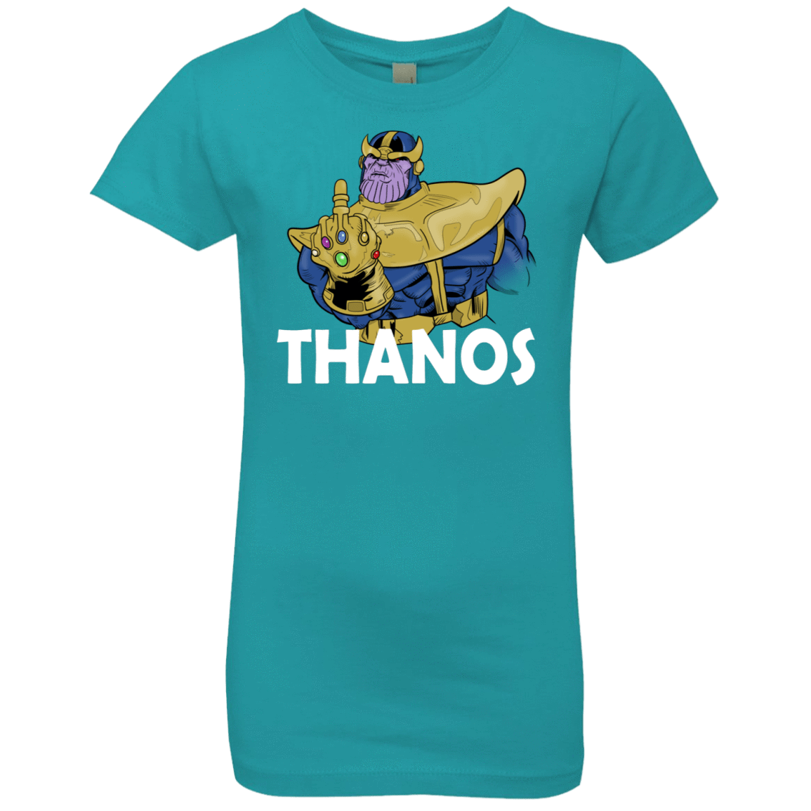 T-Shirts Tahiti Blue / YXS Thanos Cash Girls Premium T-Shirt