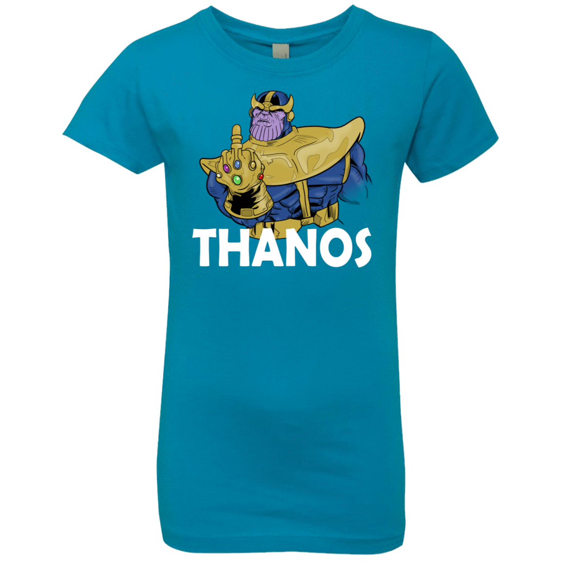 T-Shirts Turquoise / YXS Thanos Cash Girls Premium T-Shirt