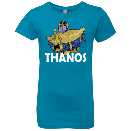 T-Shirts Turquoise / YXS Thanos Cash Girls Premium T-Shirt