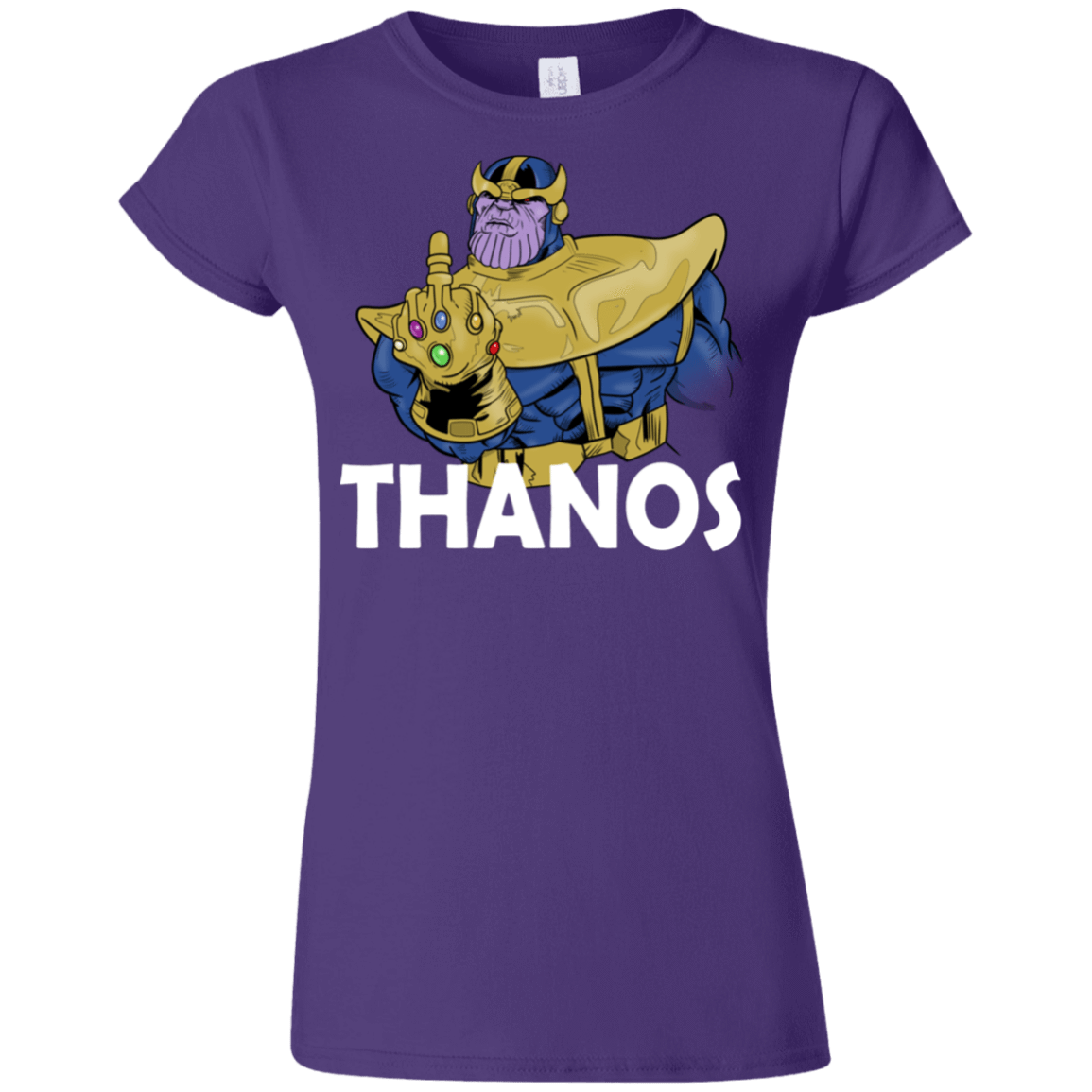 T-Shirts Purple / S Thanos Cash Junior Slimmer-Fit T-Shirt