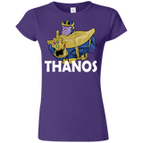 T-Shirts Purple / S Thanos Cash Junior Slimmer-Fit T-Shirt