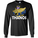 T-Shirts Black / S Thanos Cash Men's Long Sleeve T-Shirt