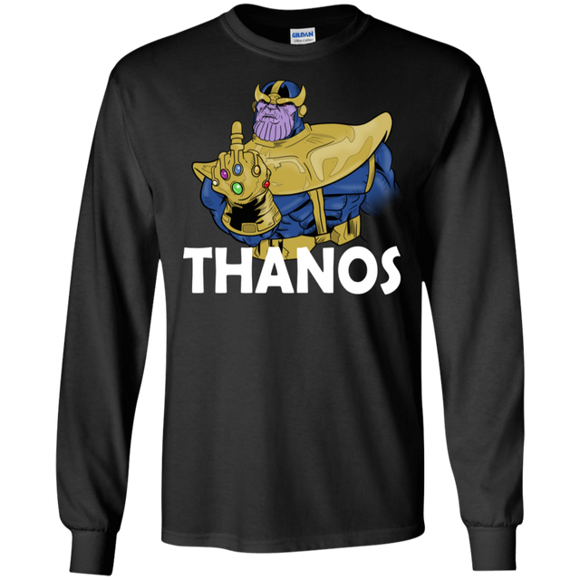 T-Shirts Black / S Thanos Cash Men's Long Sleeve T-Shirt