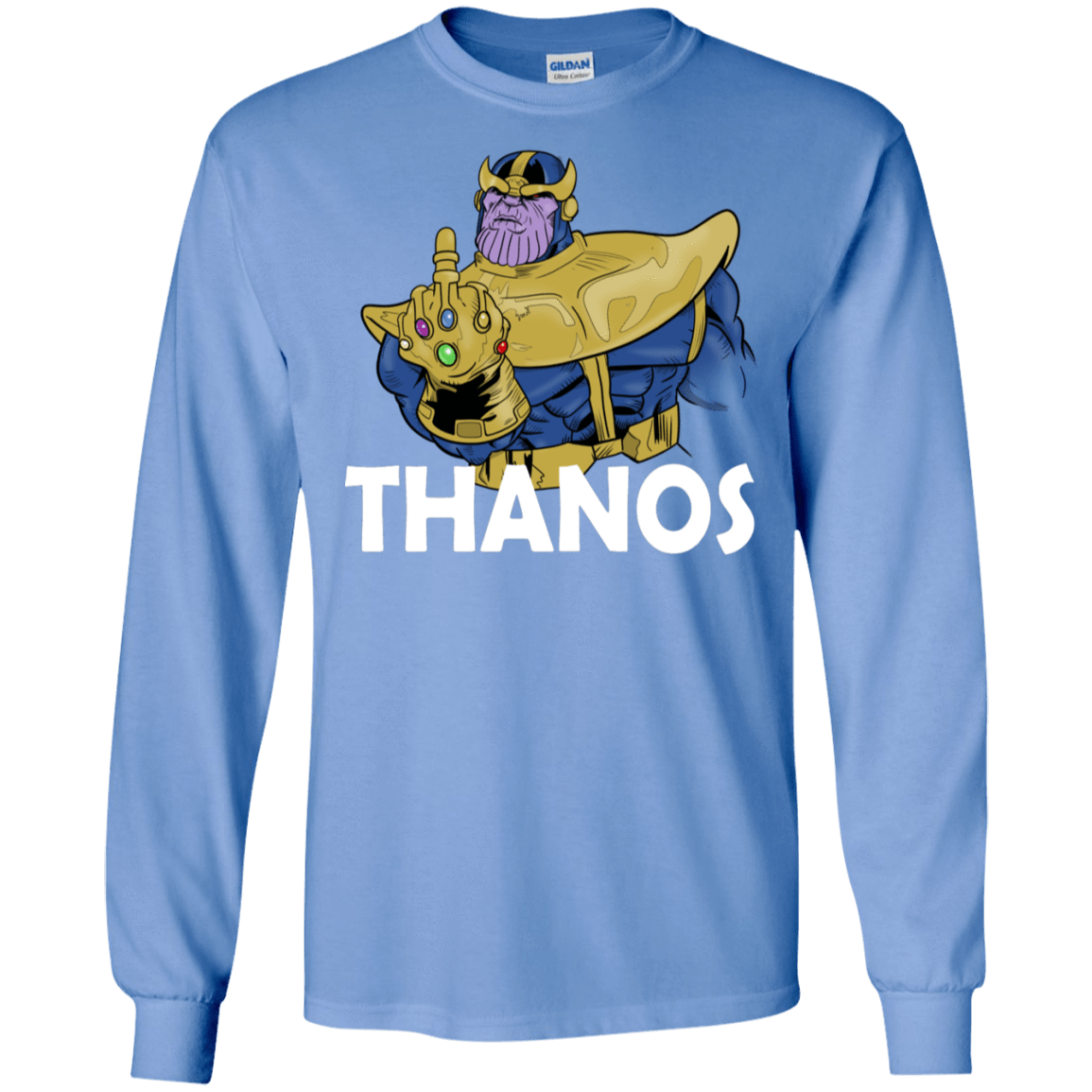 T-Shirts Carolina Blue / S Thanos Cash Men's Long Sleeve T-Shirt