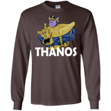 T-Shirts Dark Chocolate / S Thanos Cash Men's Long Sleeve T-Shirt