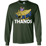 T-Shirts Forest Green / S Thanos Cash Men's Long Sleeve T-Shirt