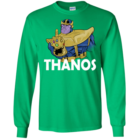 T-Shirts Irish Green / S Thanos Cash Men's Long Sleeve T-Shirt