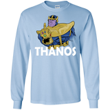 T-Shirts Light Blue / S Thanos Cash Men's Long Sleeve T-Shirt