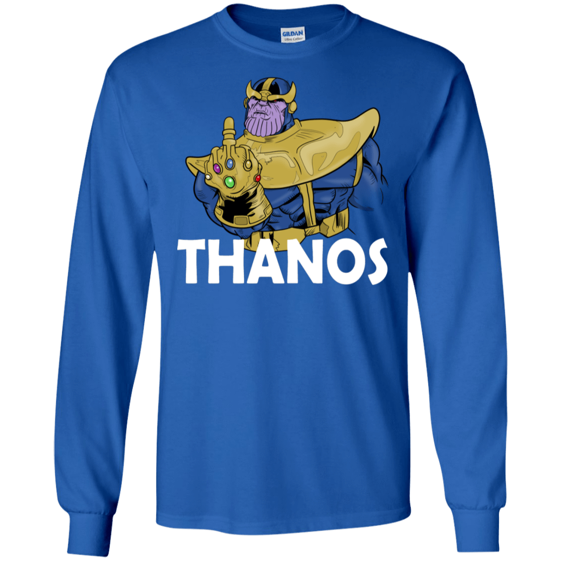 T-Shirts Royal / S Thanos Cash Men's Long Sleeve T-Shirt