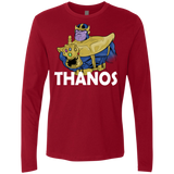 T-Shirts Cardinal / S Thanos Cash Men's Premium Long Sleeve