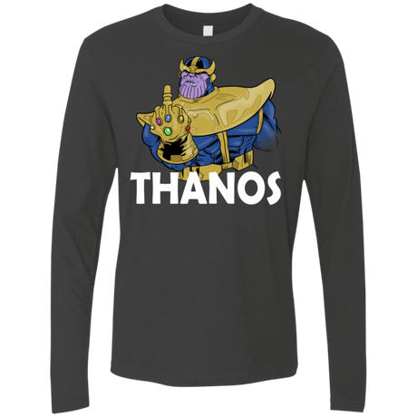 T-Shirts Heavy Metal / S Thanos Cash Men's Premium Long Sleeve