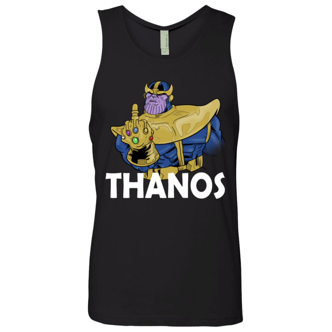 T-Shirts Black / S Thanos Cash Men's Premium Tank Top