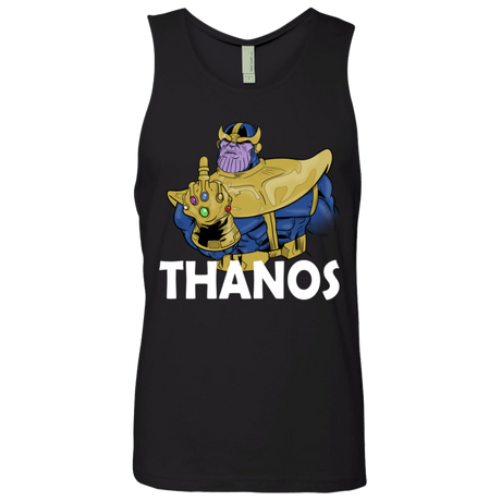 T-Shirts Black / S Thanos Cash Men's Premium Tank Top