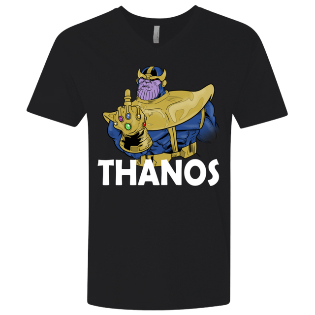 T-Shirts Black / X-Small Thanos Cash Men's Premium V-Neck