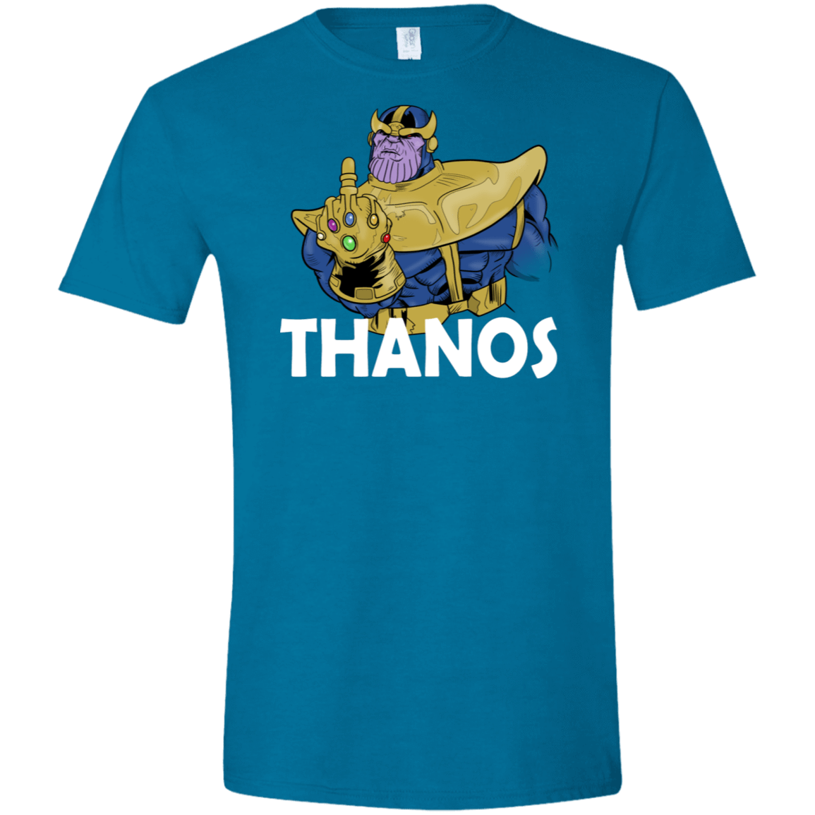 T-Shirts Antique Sapphire / S Thanos Cash Men's Semi-Fitted Softstyle