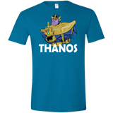 T-Shirts Antique Sapphire / S Thanos Cash Men's Semi-Fitted Softstyle