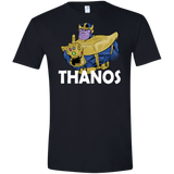 T-Shirts Black / X-Small Thanos Cash Men's Semi-Fitted Softstyle