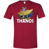 T-Shirts Cardinal Red / S Thanos Cash Men's Semi-Fitted Softstyle