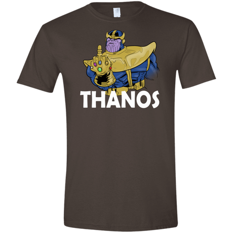 T-Shirts Dark Chocolate / S Thanos Cash Men's Semi-Fitted Softstyle