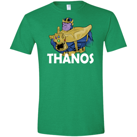 T-Shirts Heather Irish Green / S Thanos Cash Men's Semi-Fitted Softstyle
