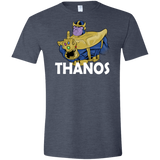 T-Shirts Heather Navy / S Thanos Cash Men's Semi-Fitted Softstyle