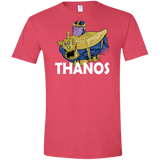 T-Shirts Heather Red / S Thanos Cash Men's Semi-Fitted Softstyle
