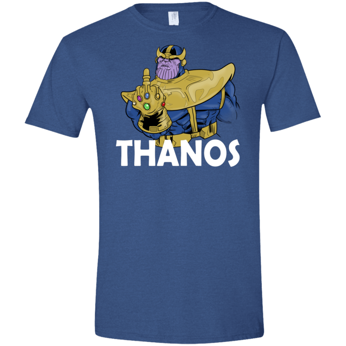 T-Shirts Heather Royal / X-Small Thanos Cash Men's Semi-Fitted Softstyle