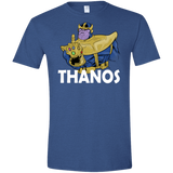 T-Shirts Heather Royal / X-Small Thanos Cash Men's Semi-Fitted Softstyle
