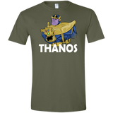 T-Shirts Military Green / S Thanos Cash Men's Semi-Fitted Softstyle