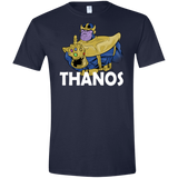 T-Shirts Navy / X-Small Thanos Cash Men's Semi-Fitted Softstyle
