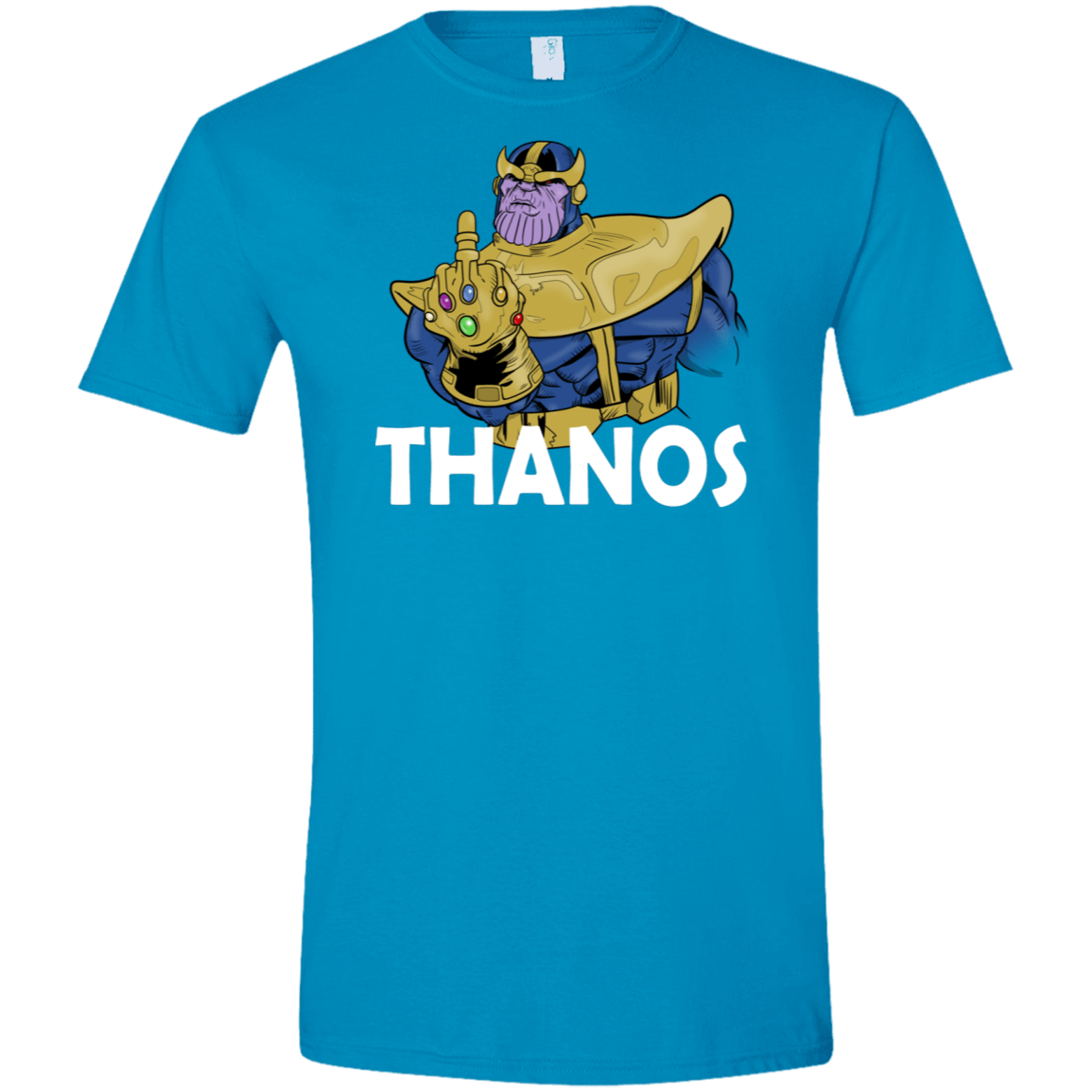 T-Shirts Sapphire / S Thanos Cash Men's Semi-Fitted Softstyle