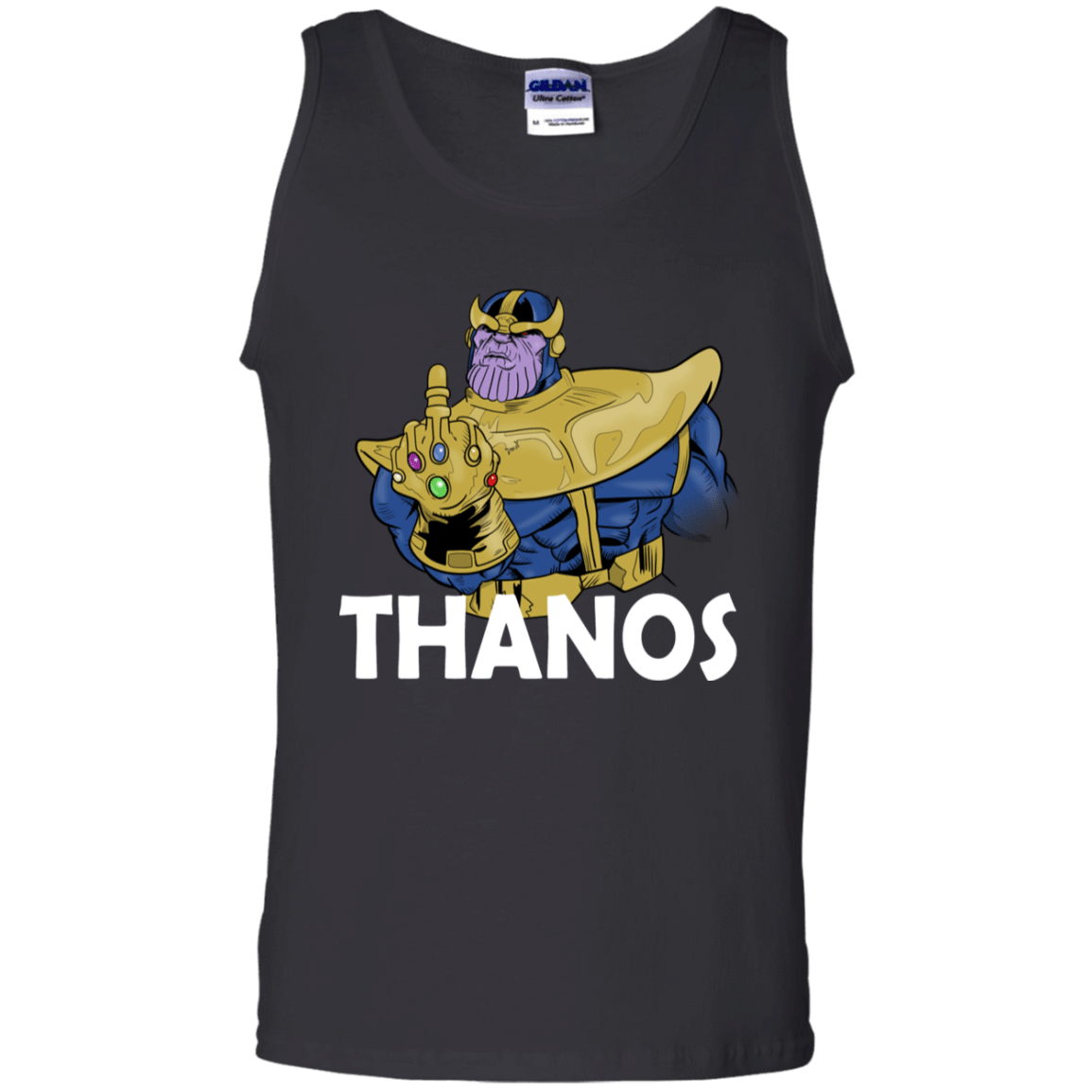 T-Shirts Black / S Thanos Cash Men's Tank Top