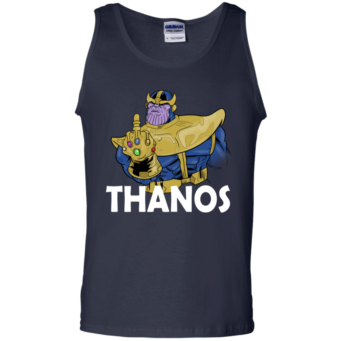 T-Shirts Navy / S Thanos Cash Men's Tank Top