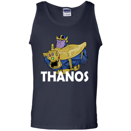 T-Shirts Navy / S Thanos Cash Men's Tank Top