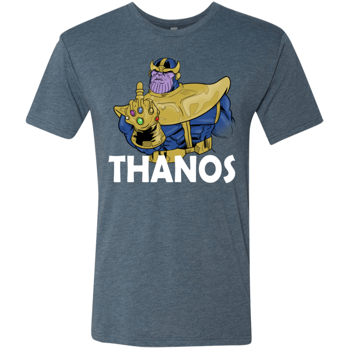 T-Shirts Indigo / S Thanos Cash Men's Triblend T-Shirt