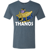 T-Shirts Indigo / S Thanos Cash Men's Triblend T-Shirt