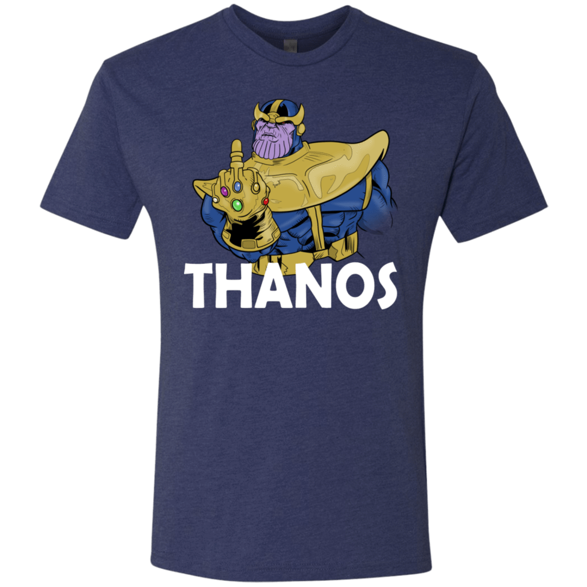 T-Shirts Vintage Navy / S Thanos Cash Men's Triblend T-Shirt