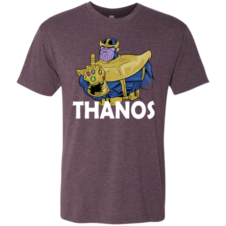 T-Shirts Vintage Purple / S Thanos Cash Men's Triblend T-Shirt
