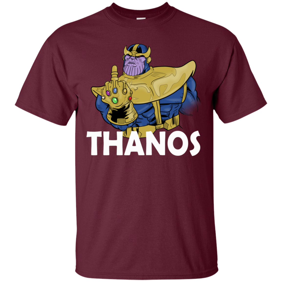 T-Shirts Maroon / S Thanos Cash T-Shirt