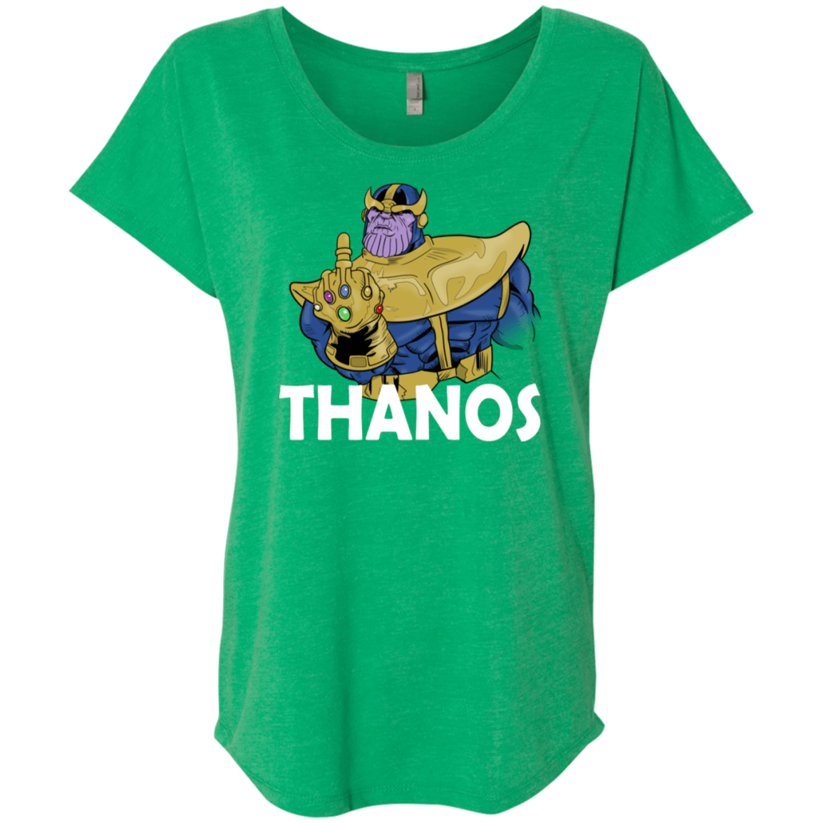 T-Shirts Envy / X-Small Thanos Cash Triblend Dolman Sleeve