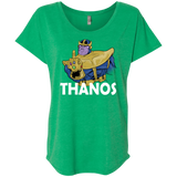 T-Shirts Envy / X-Small Thanos Cash Triblend Dolman Sleeve