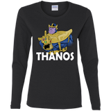 T-Shirts Black / S Thanos Cash Women's Long Sleeve T-Shirt