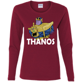 T-Shirts Cardinal / S Thanos Cash Women's Long Sleeve T-Shirt