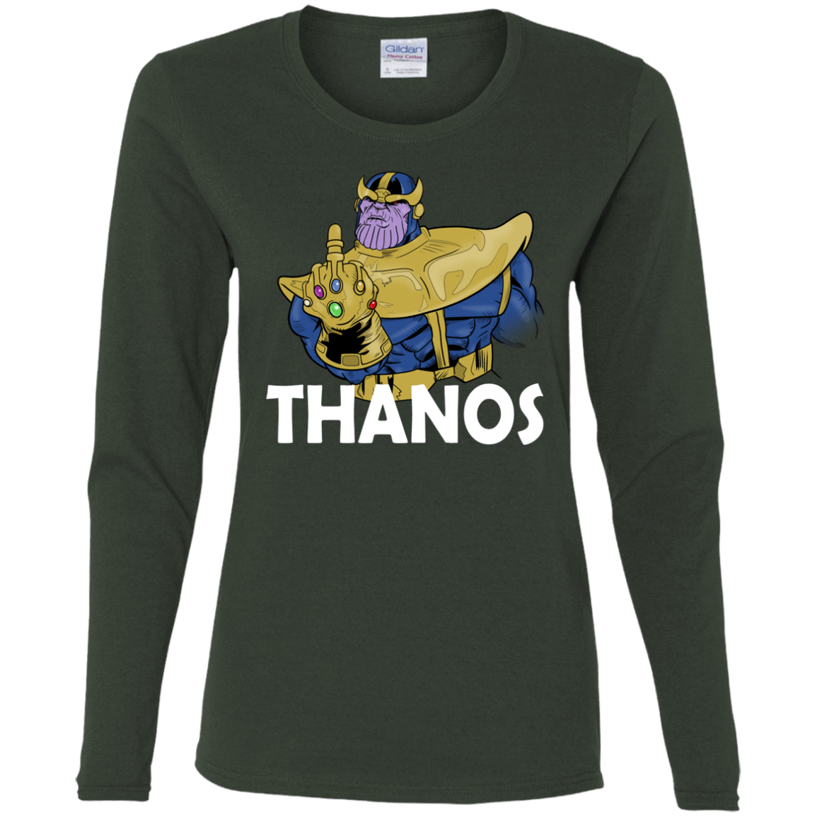 T-Shirts Forest / S Thanos Cash Women's Long Sleeve T-Shirt