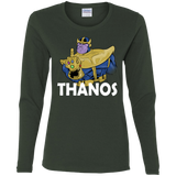 T-Shirts Forest / S Thanos Cash Women's Long Sleeve T-Shirt