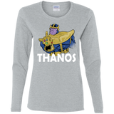 T-Shirts Sport Grey / S Thanos Cash Women's Long Sleeve T-Shirt