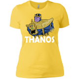 T-Shirts Vibrant Yellow / X-Small Thanos Cash Women's Premium T-Shirt