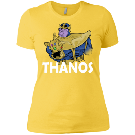 T-Shirts Vibrant Yellow / X-Small Thanos Cash Women's Premium T-Shirt