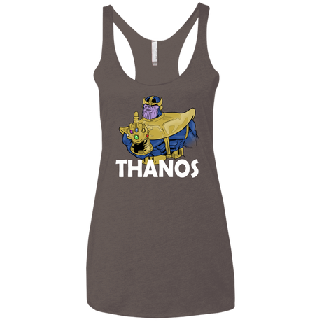 T-Shirts Macchiato / X-Small Thanos Cash Women's Triblend Racerback Tank