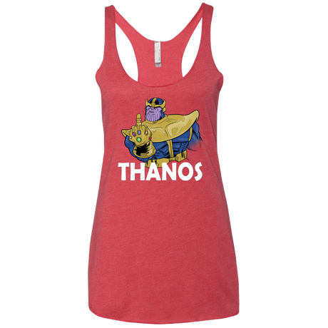 T-Shirts Vintage Red / X-Small Thanos Cash Women's Triblend Racerback Tank